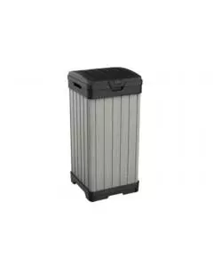 Pattumiera keter 'rockford waste bin' in duotech - 125 litri 41x41x87,4 cm